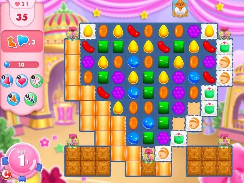 Diwali themed level in Candy Crush India Sparkle Indian Festival Level in Candy Crush India Sparkle